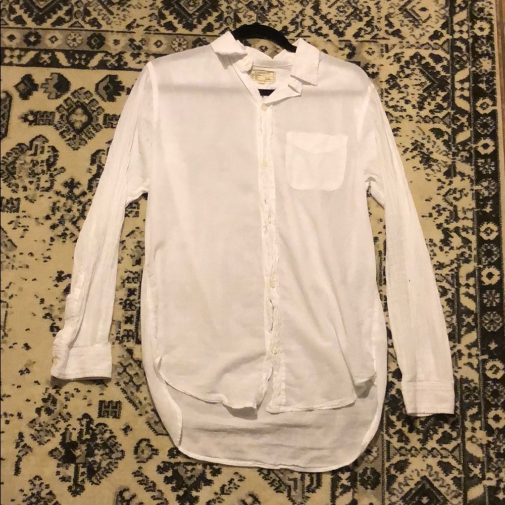 Current Elliot - white washed the perfect shirt